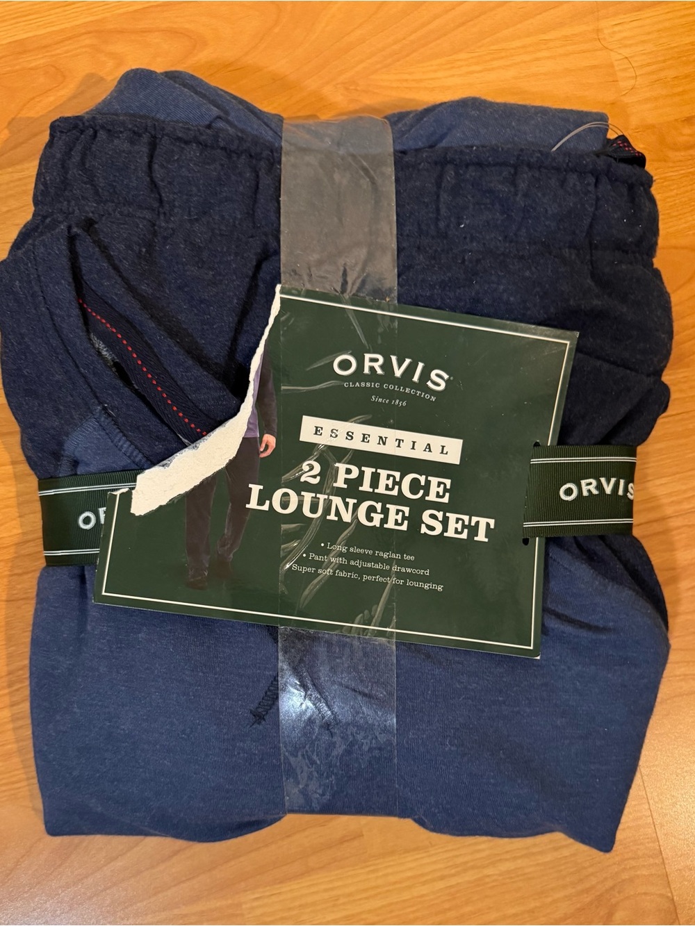 Orvis 2-Piece Lounge Set Pajamas - Navy
